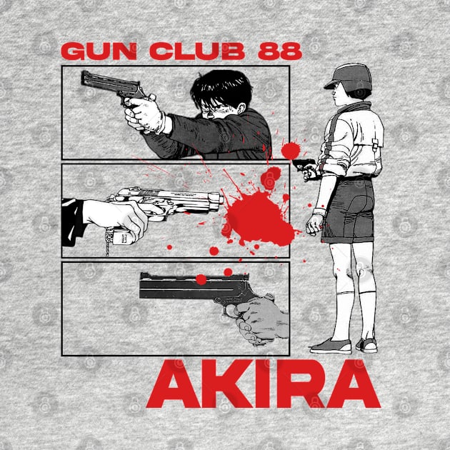 Gun club 88 akira by psninetynine